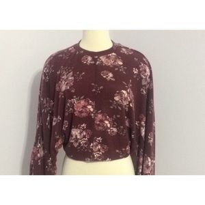 Final Price NWT Rue21 Long Sleeve Crop Top